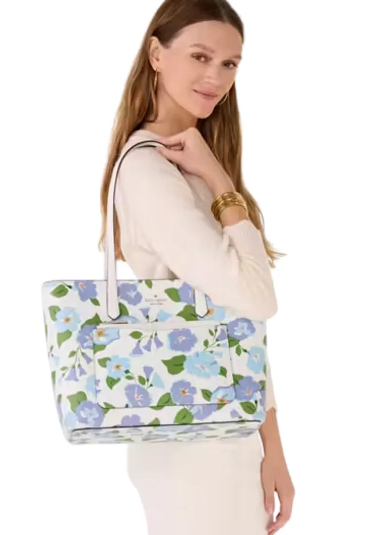 ( PREORDER ) Kate Spade Staci Printed Large Tote Bag In Multi KK317