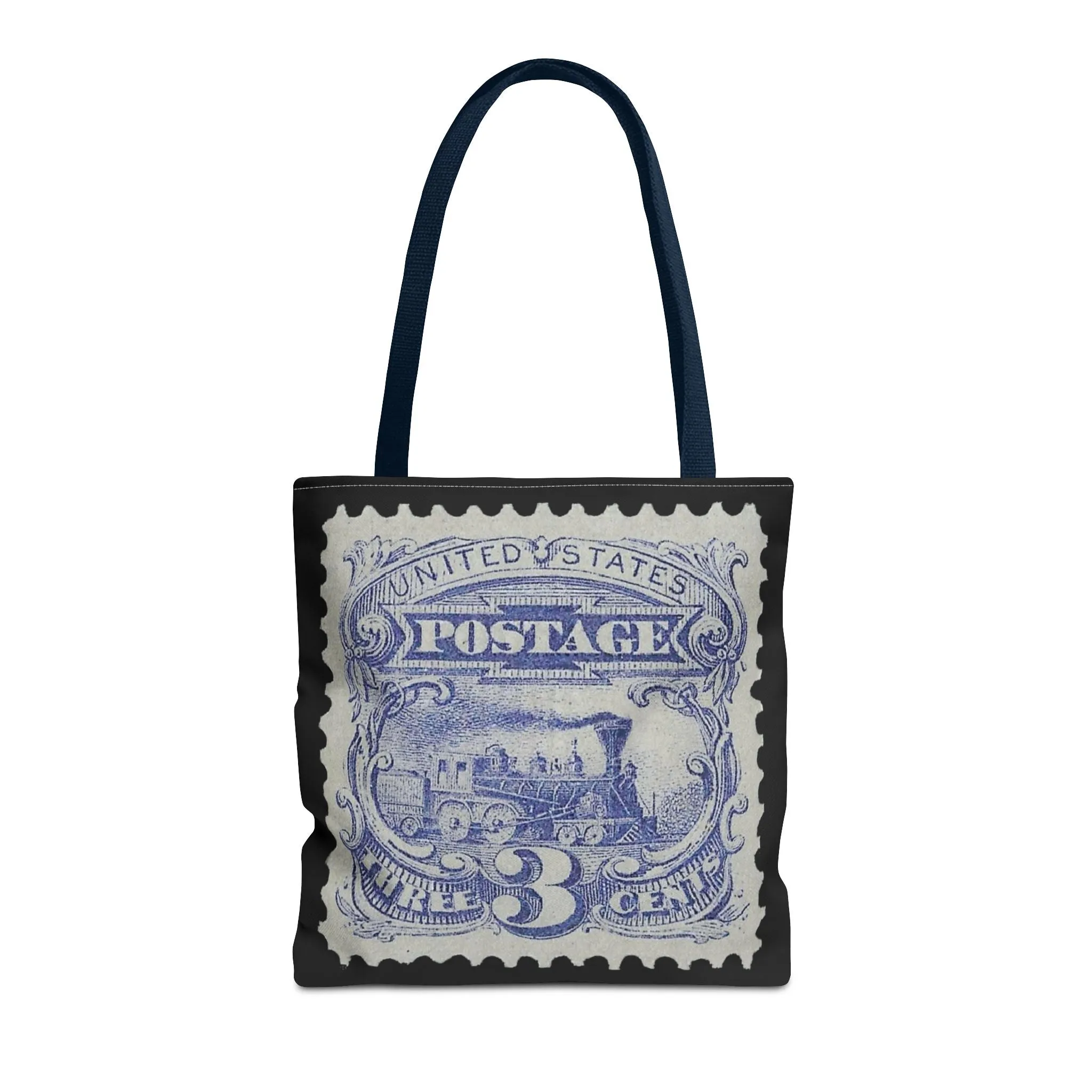 1869 TRAIN 3 CENT STAMP Tote Bag