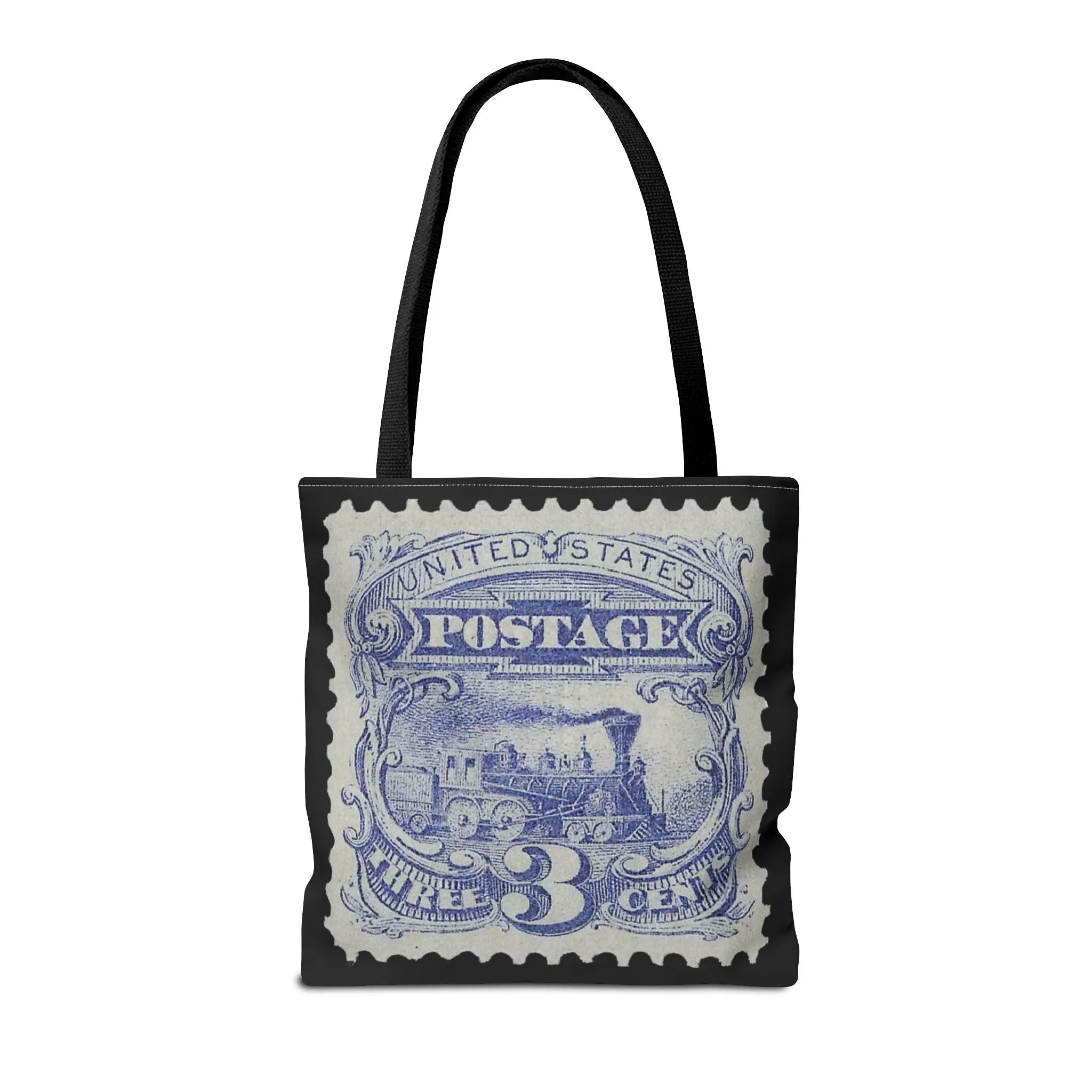 1869 TRAIN 3 CENT STAMP Tote Bag