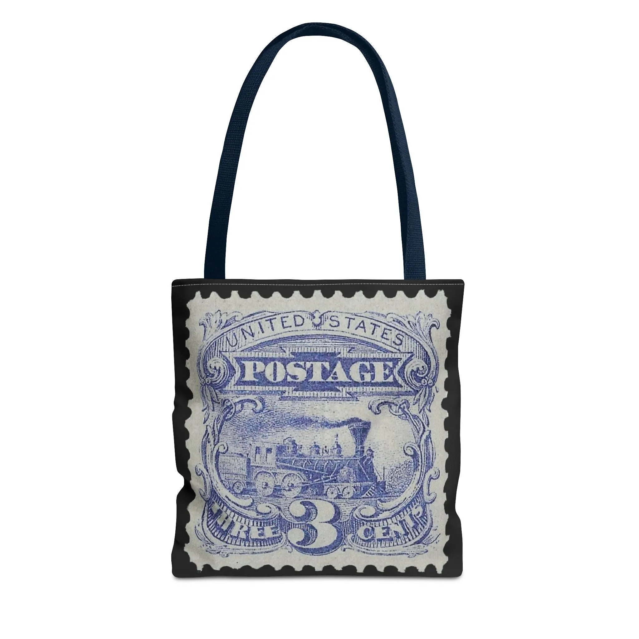1869 TRAIN 3 CENT STAMP Tote Bag