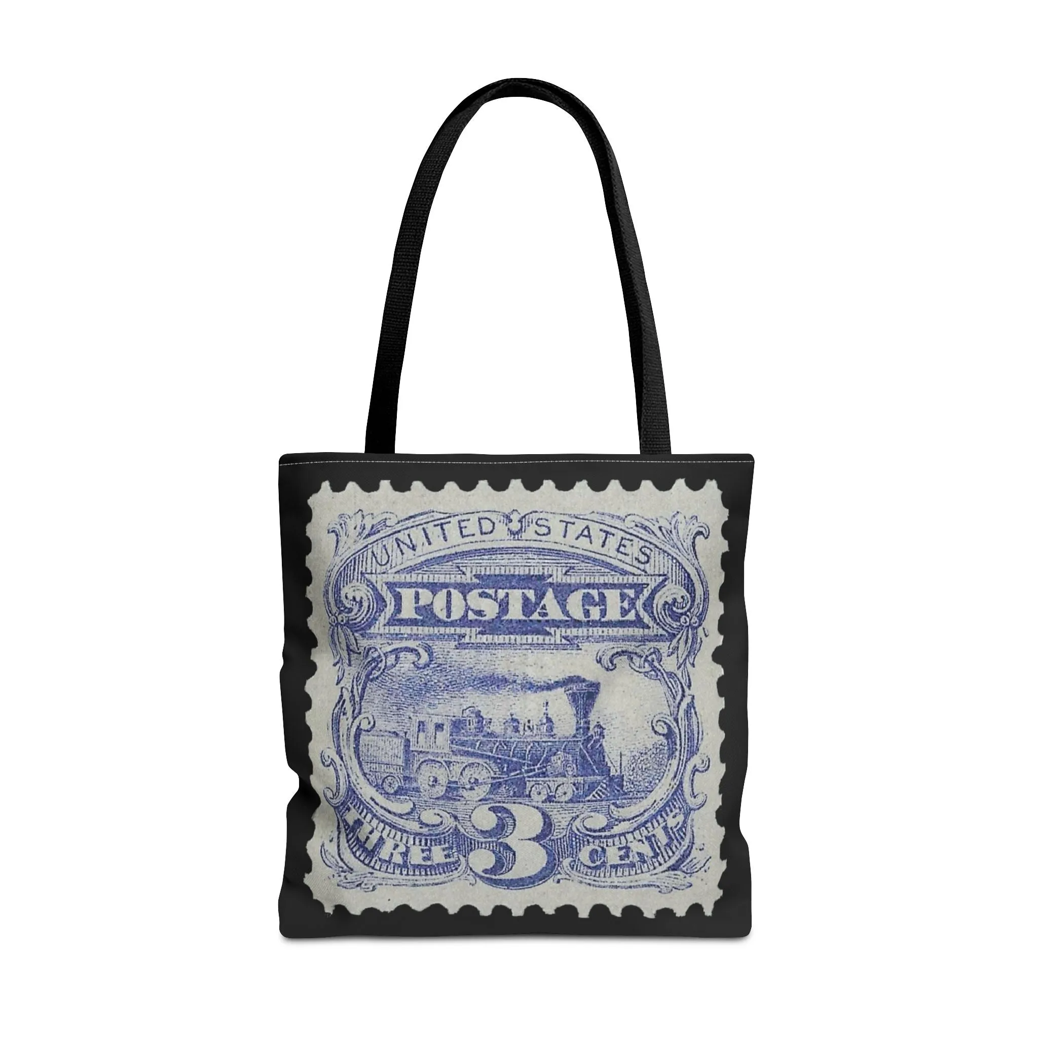 1869 TRAIN 3 CENT STAMP Tote Bag