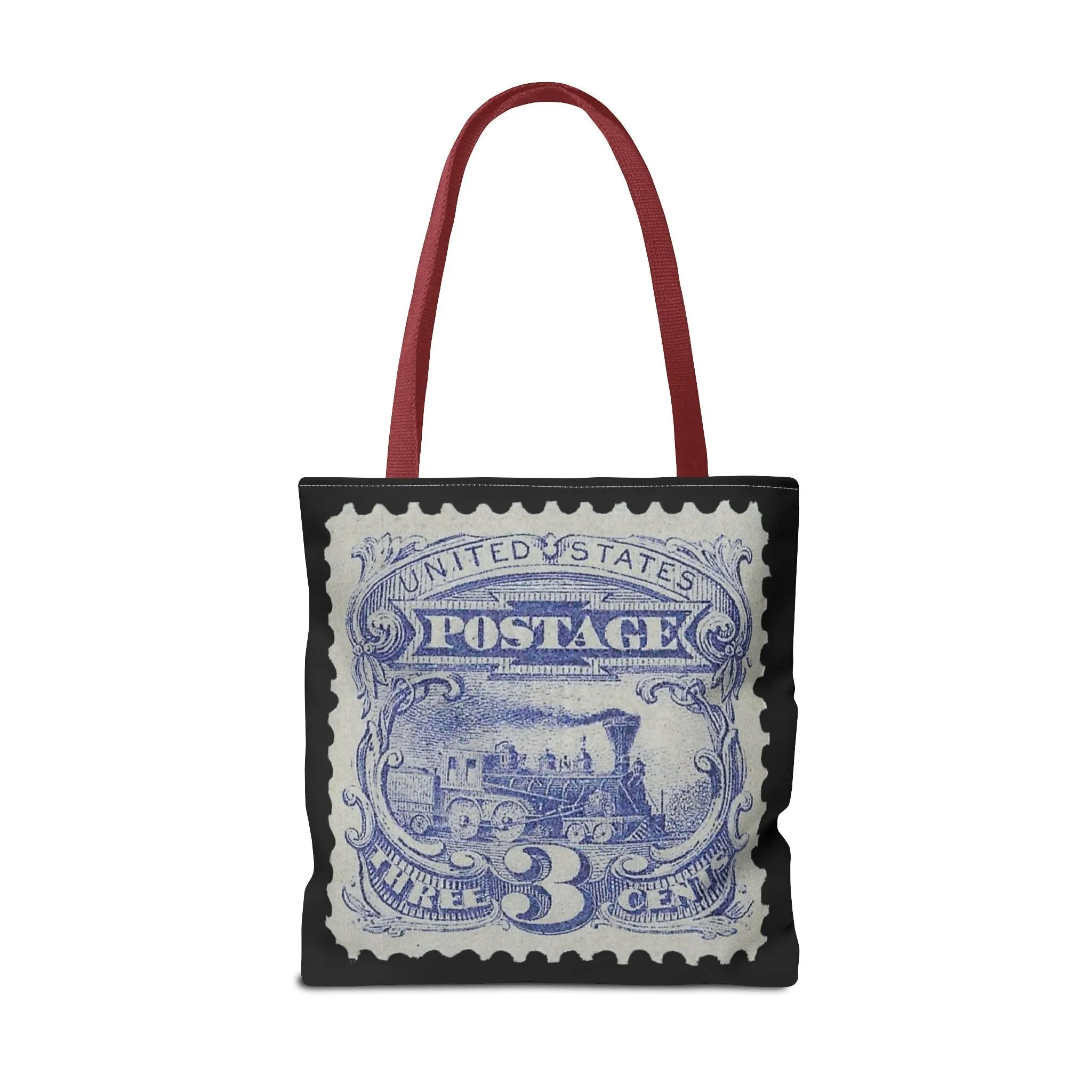 1869 TRAIN 3 CENT STAMP Tote Bag