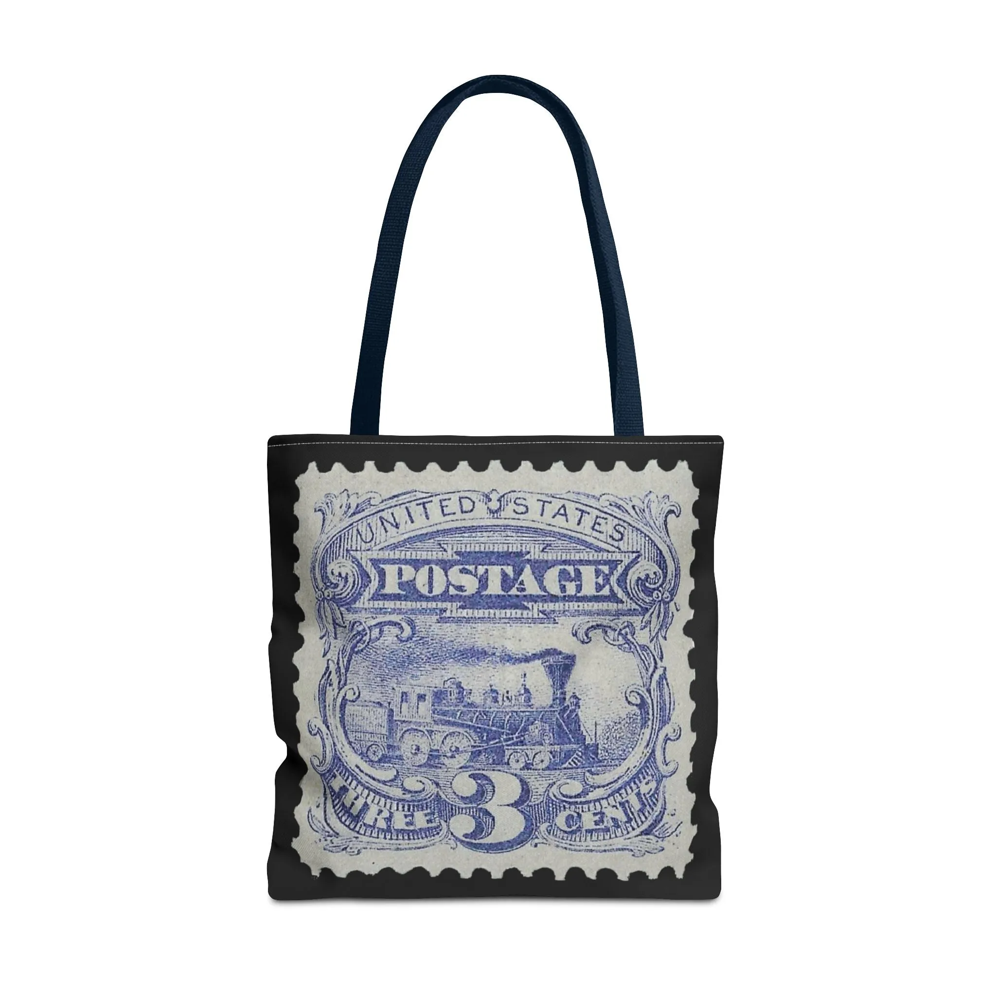 1869 TRAIN 3 CENT STAMP Tote Bag