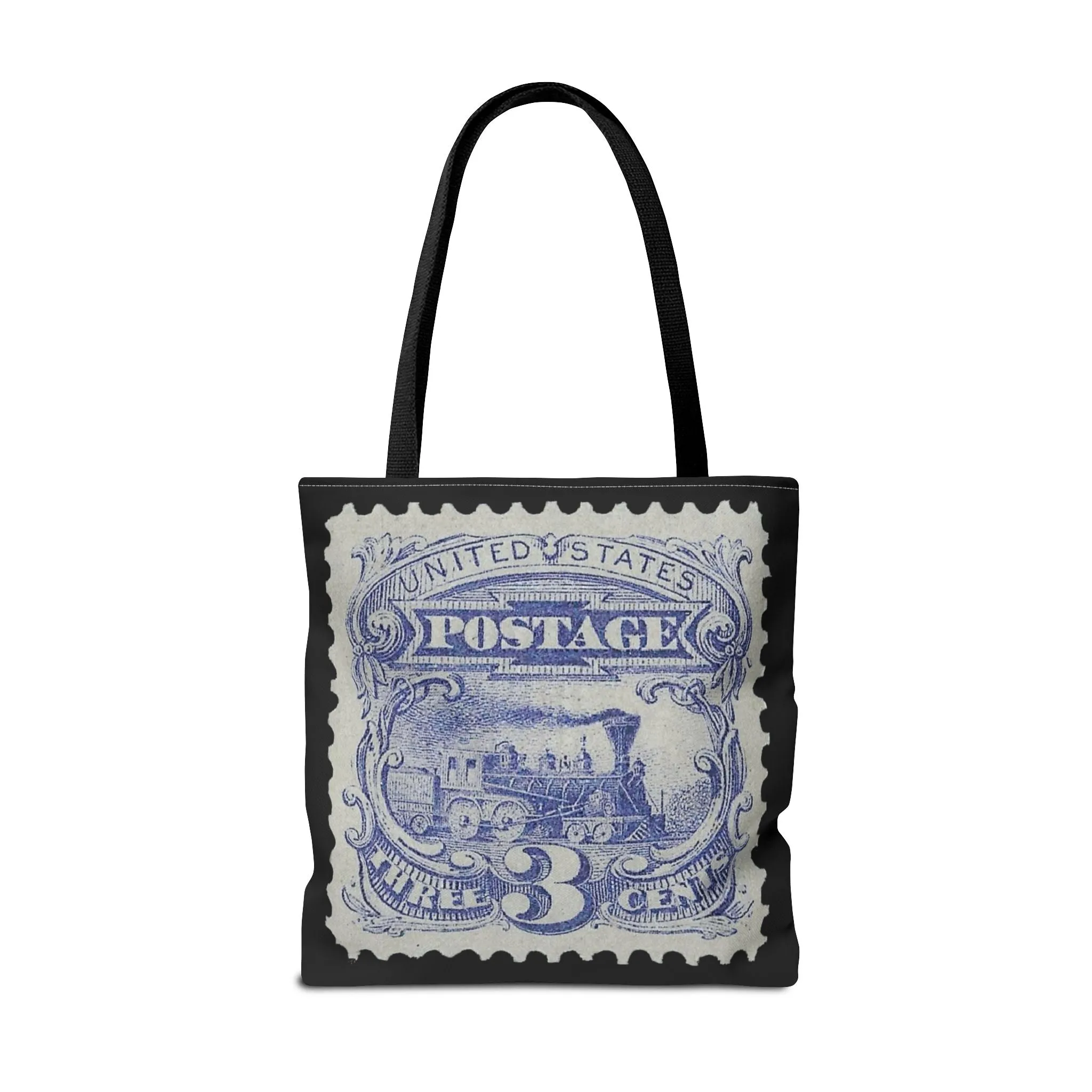 1869 TRAIN 3 CENT STAMP Tote Bag