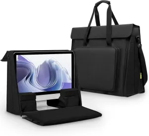 21/24 inch lcd screen computer Tote Bag Compatible with iMac All in One Desktop Monitor Computer Bag Travel Storage Bag Carrying Bag with Shoulder Strap