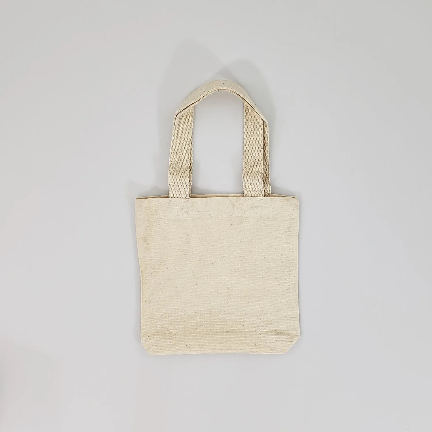 8 in Mini Cotton Canvas Gift Tote Bags - TC208