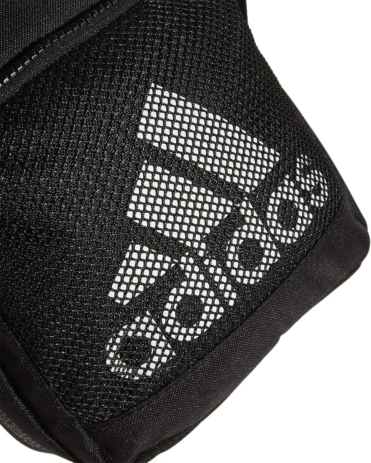 adidas Amplifier Festival Crossbody Bag, Black/White, One Size