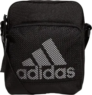 adidas Amplifier Festival Crossbody Bag, Black/White, One Size