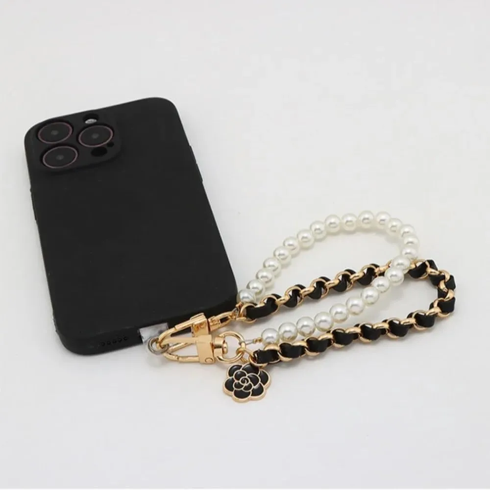 Adjustable Red Bag Straps Chain Mobile Lanyard for Shoulder, Crossbody Handbags