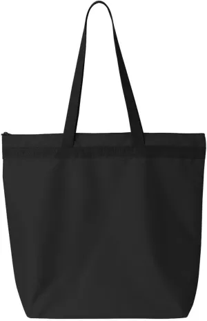 Adult Large Tote with Zipper Closure (8802)