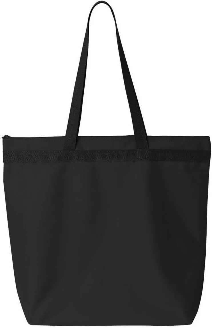 Adult Large Tote with Zipper Closure (8802)