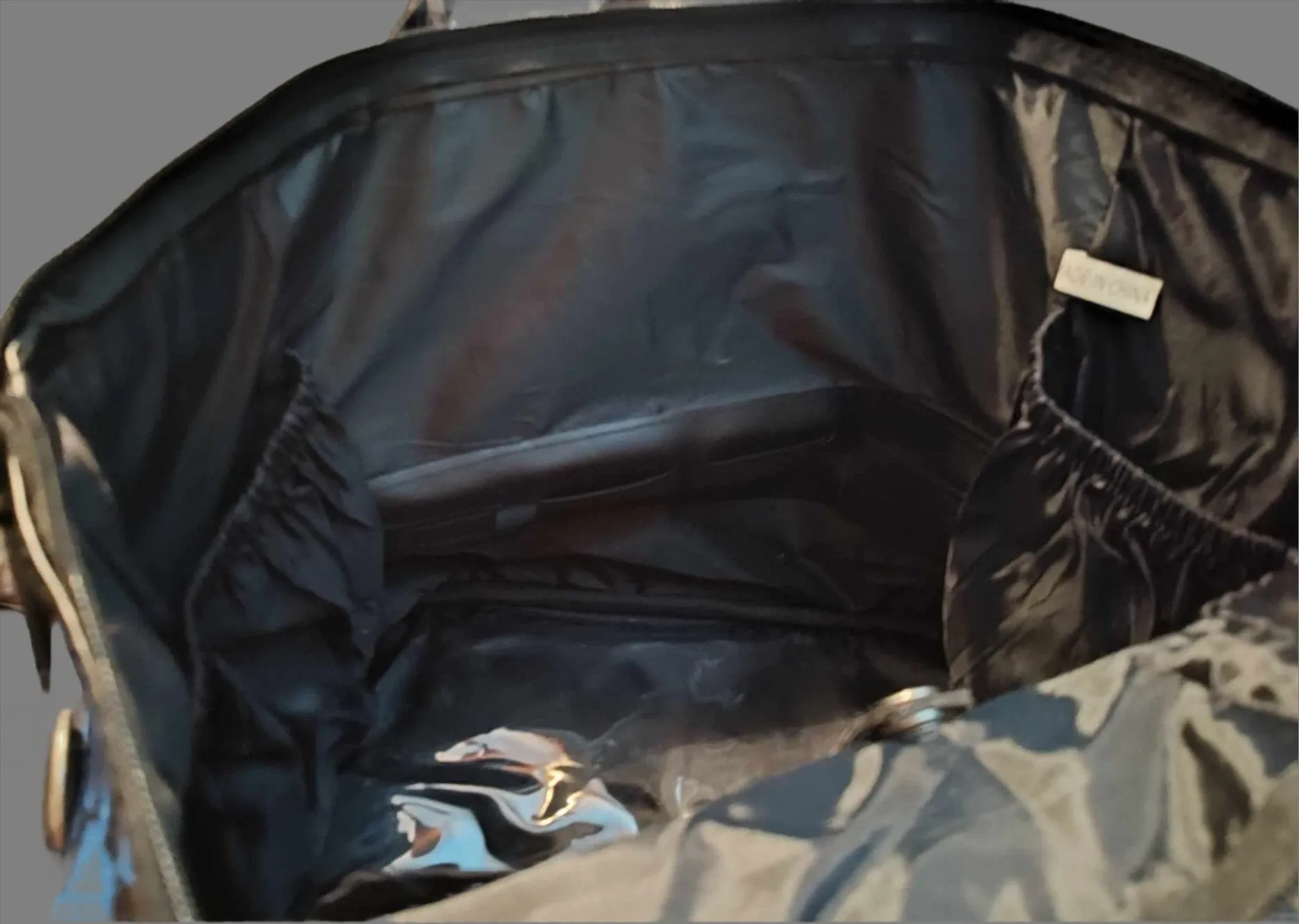 American Flyer Blue and Black Carry-on Bag
