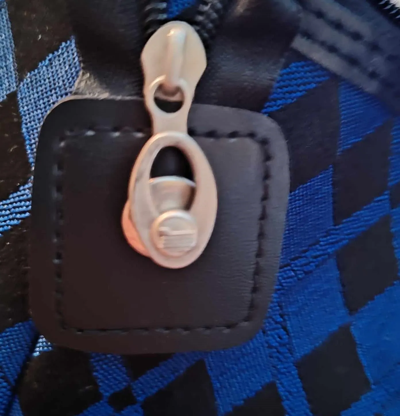 American Flyer Blue and Black Carry-on Bag