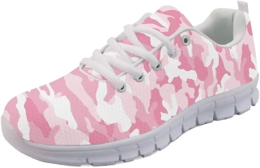 AmzPrint Womens Mens Fashion Casual Sneakers Printed White Sole Walking Shoes for Women Men Running Shoes Size 5.5-13.5
