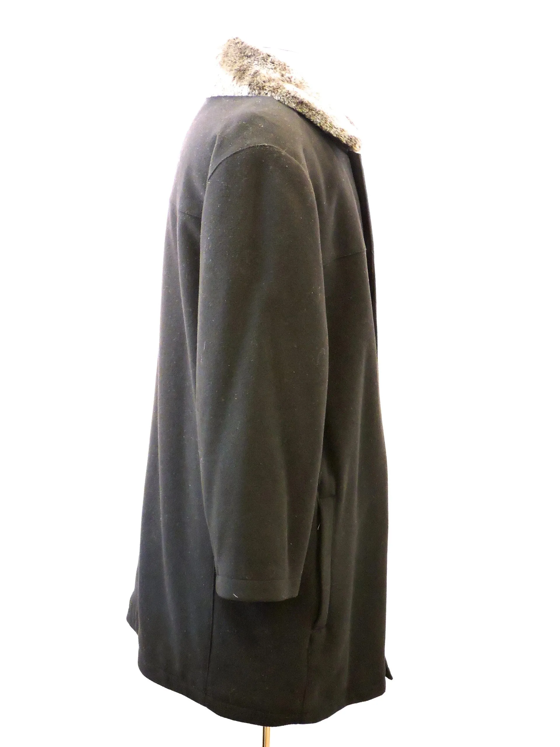 Andrew Marc Shearling Coat Size L