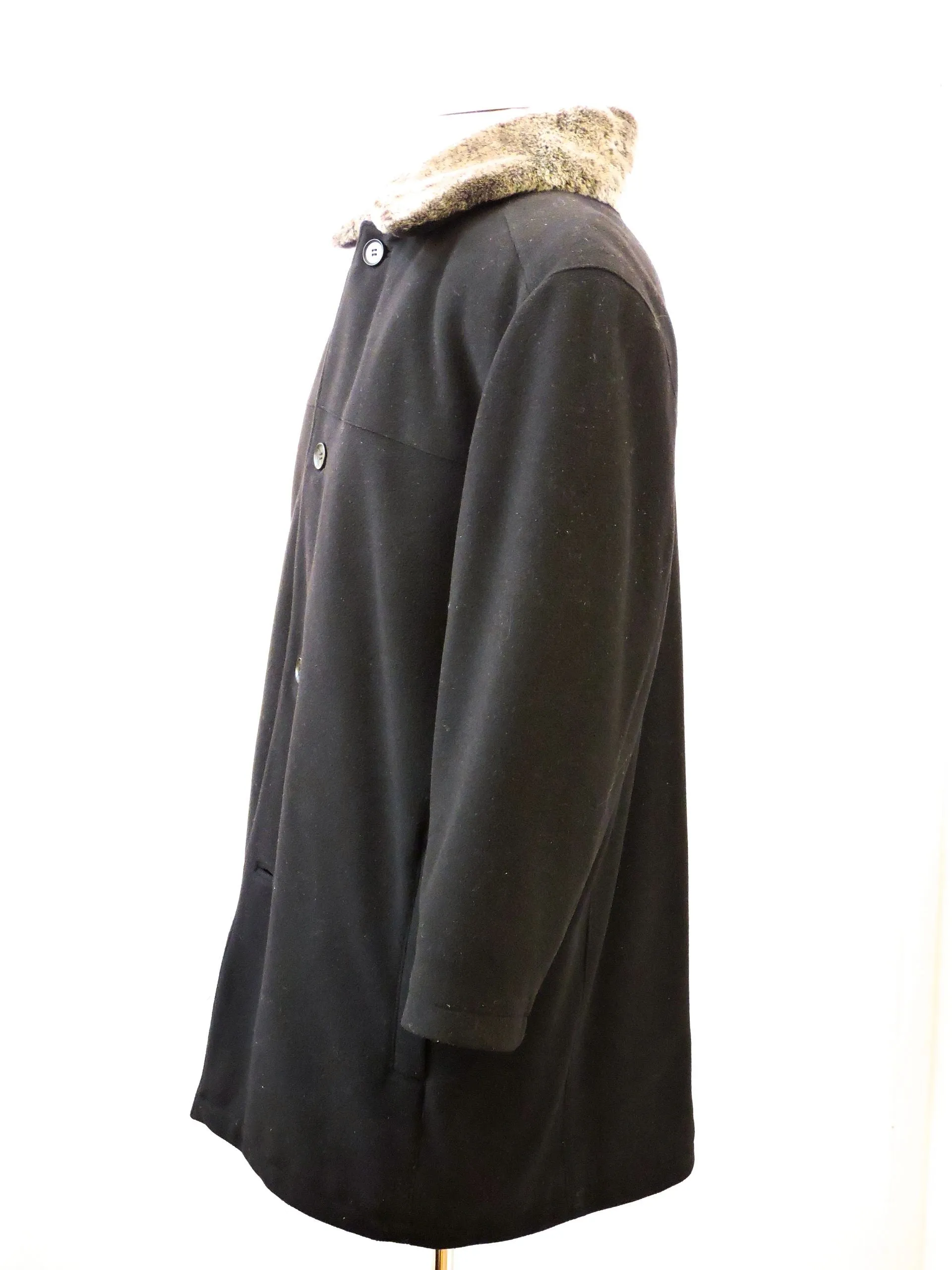 Andrew Marc Shearling Coat Size L