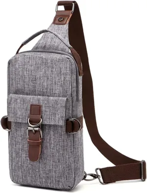 Anti Theft Lightweight Small Crossbody Daypack, Shoulder Chest Sling Backpack For Men Men Travel Sports Crossbody