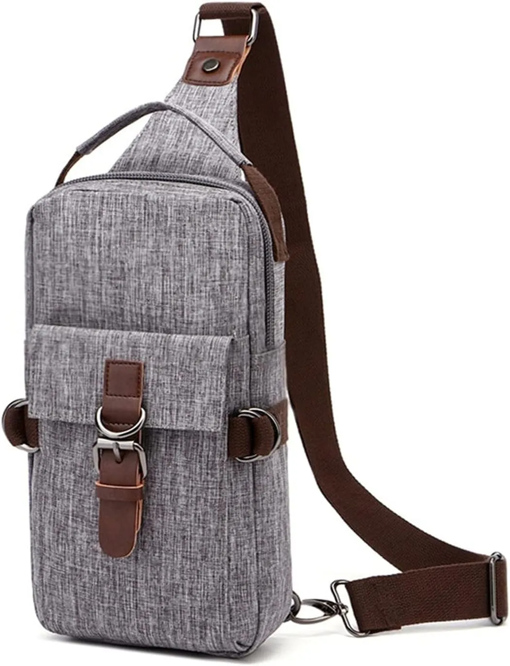 Anti Theft Lightweight Small Crossbody Daypack, Shoulder Chest Sling Backpack For Men Men Travel Sports Crossbody
