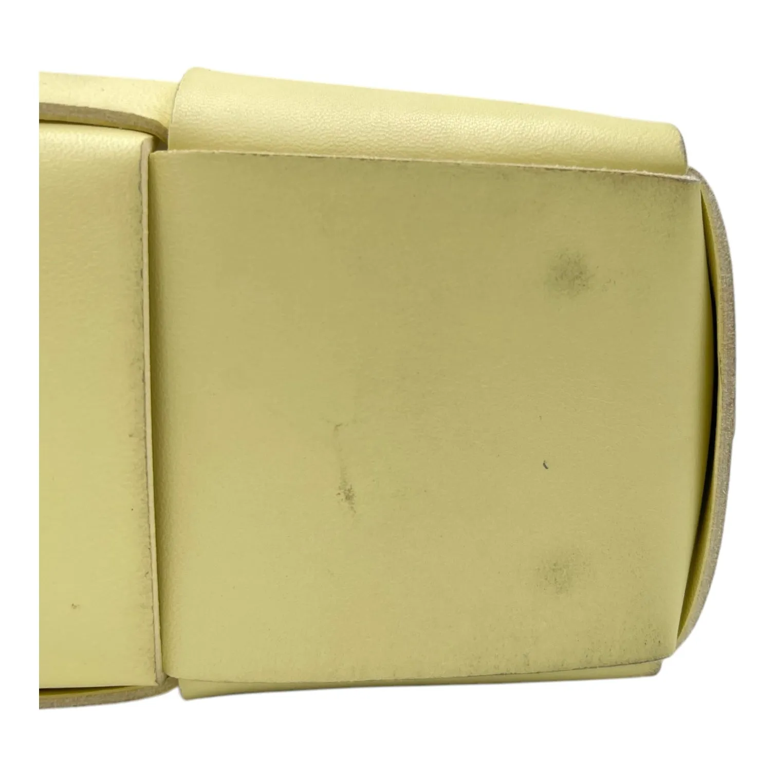 Arco Yellow Tote Bag in Lambskin