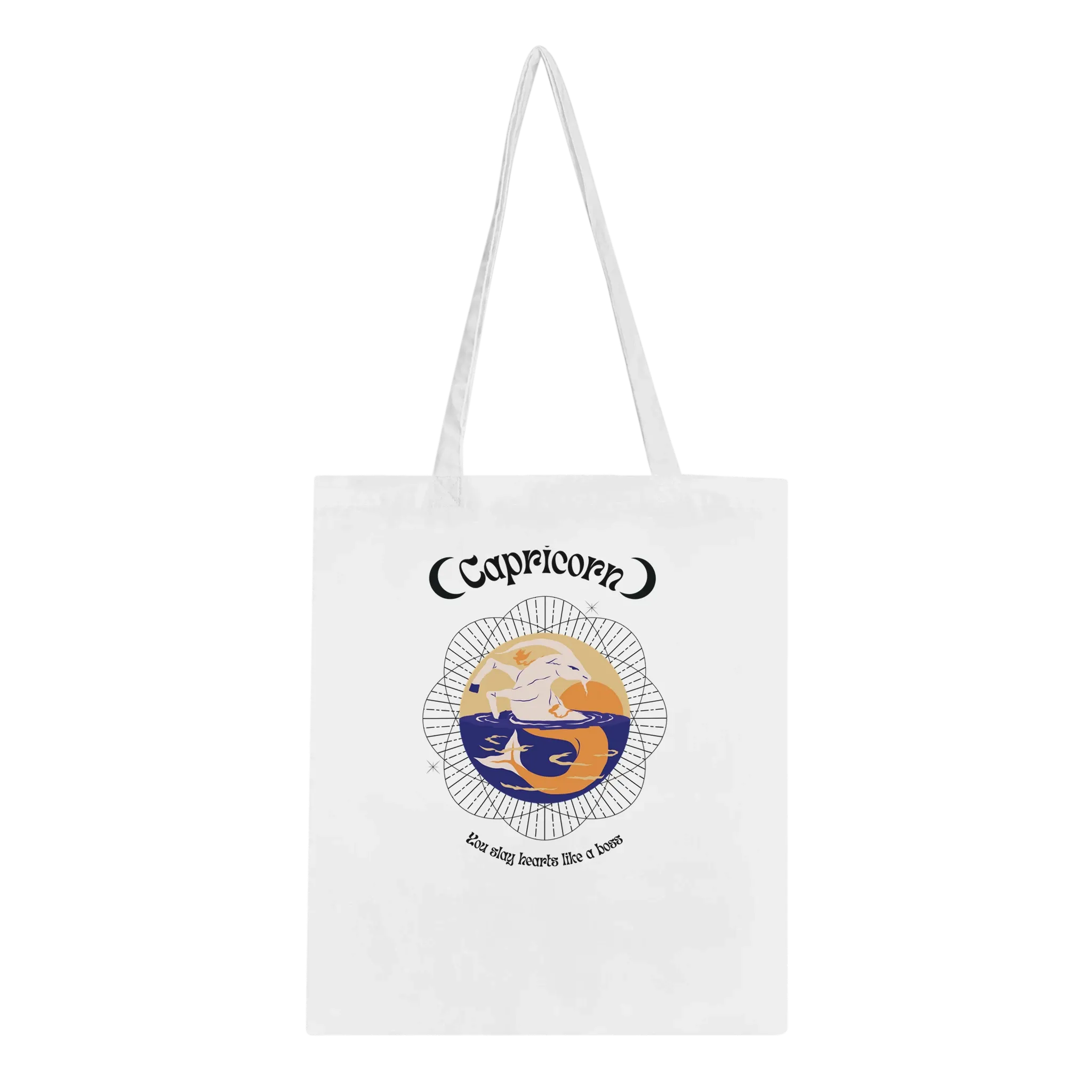Astrology-Inspired Cotton Tote – Gift for Star Lovers