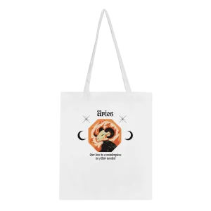 Astrology-Inspired Cotton Tote – Gift for Star Lovers