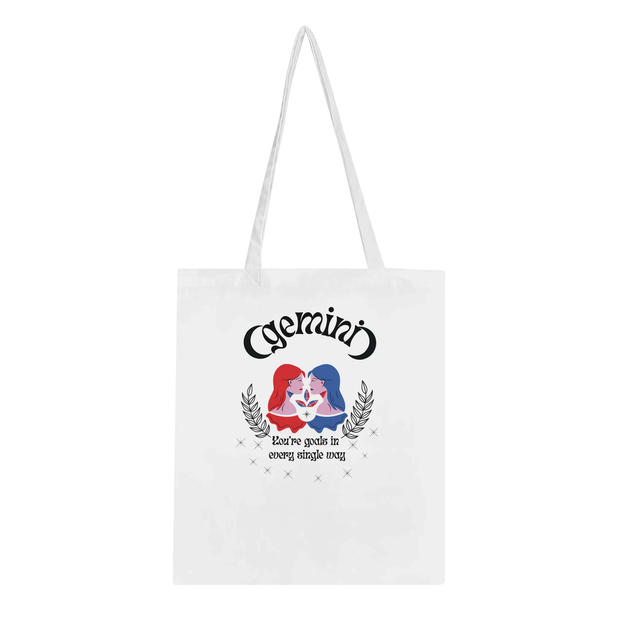 Astrology-Inspired Cotton Tote – Gift for Star Lovers