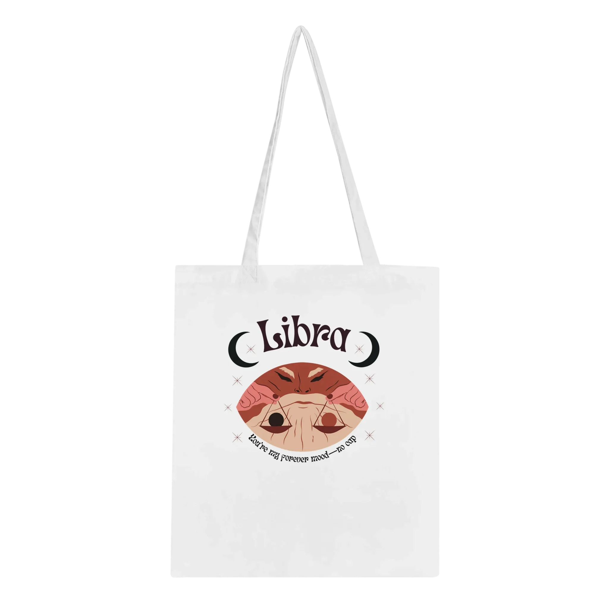 Astrology-Inspired Cotton Tote – Gift for Star Lovers