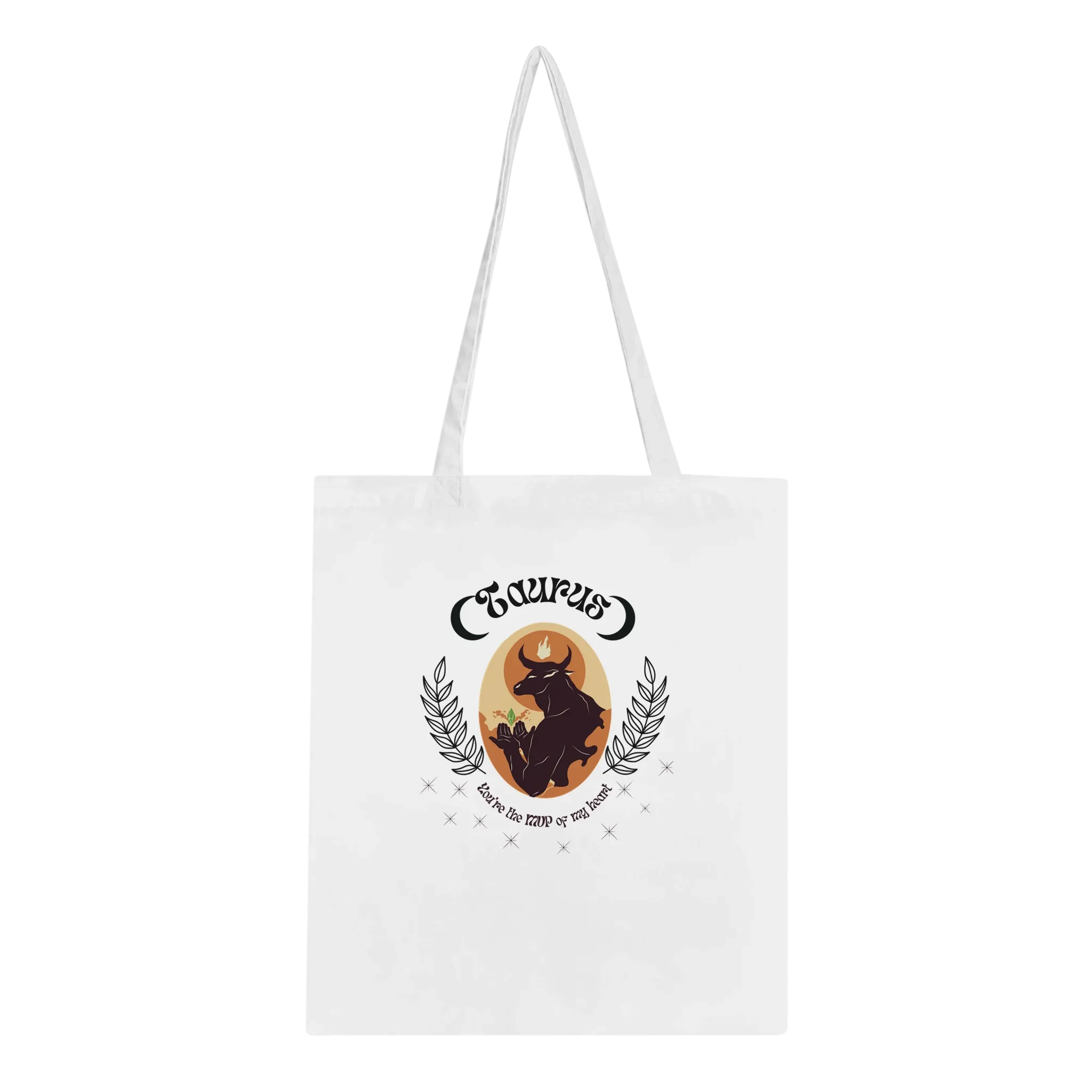 Astrology-Inspired Cotton Tote – Gift for Star Lovers
