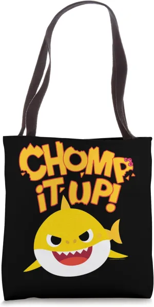 Baby Shark Chomp It Up Bite Marks Tote Bag