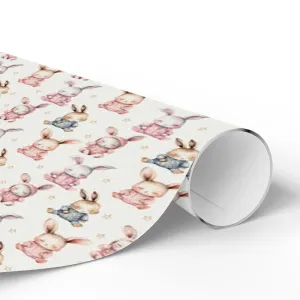 Baby Wrapping Paper, Cute Sleepy Bunnies Design, Baby Shower Gift Wrap, New Baby Wrapping Paper, Wrapping Paper Rolls, Wrapping Sheets