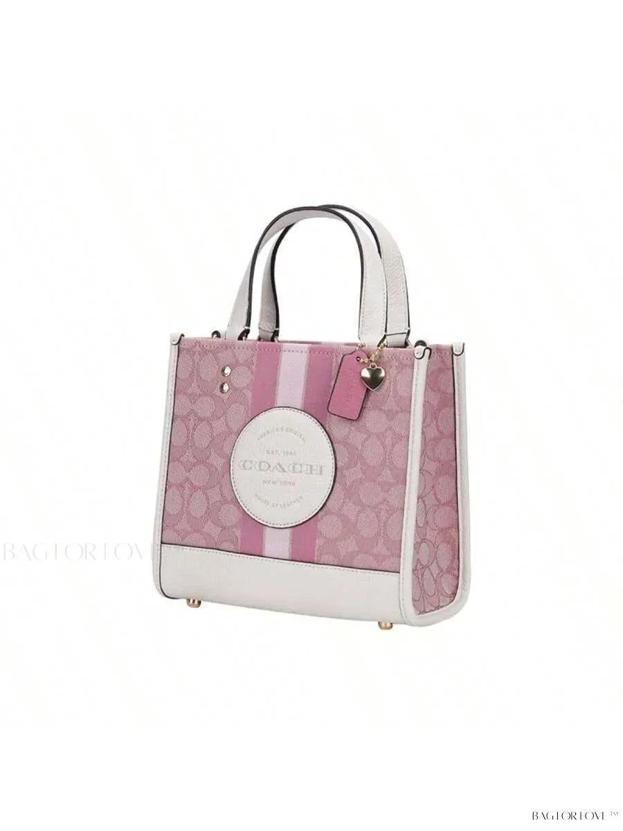 BagForLove - Small Women's Coach Bag with Leather and Fabric Accents