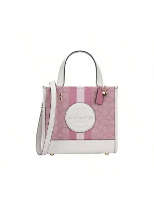 BagForLove - Small Women's Coach Bag with Leather and Fabric Accents