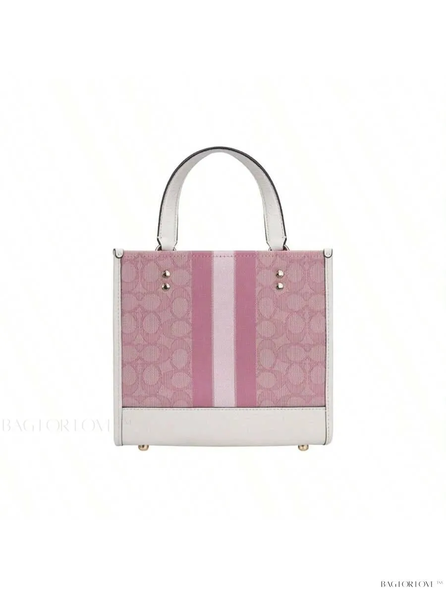 BagForLove - Small Women's Coach Bag with Leather and Fabric Accents