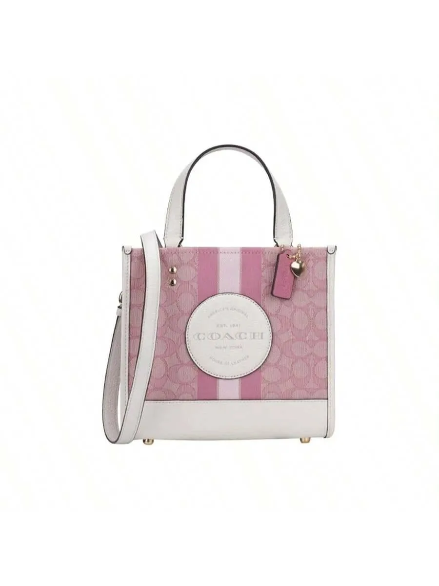 BagForLove - Small Women's Coach Bag with Leather and Fabric Accents