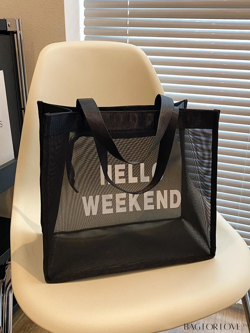 BagForLove - Stylish Mesh Tote with Generous Storage Space