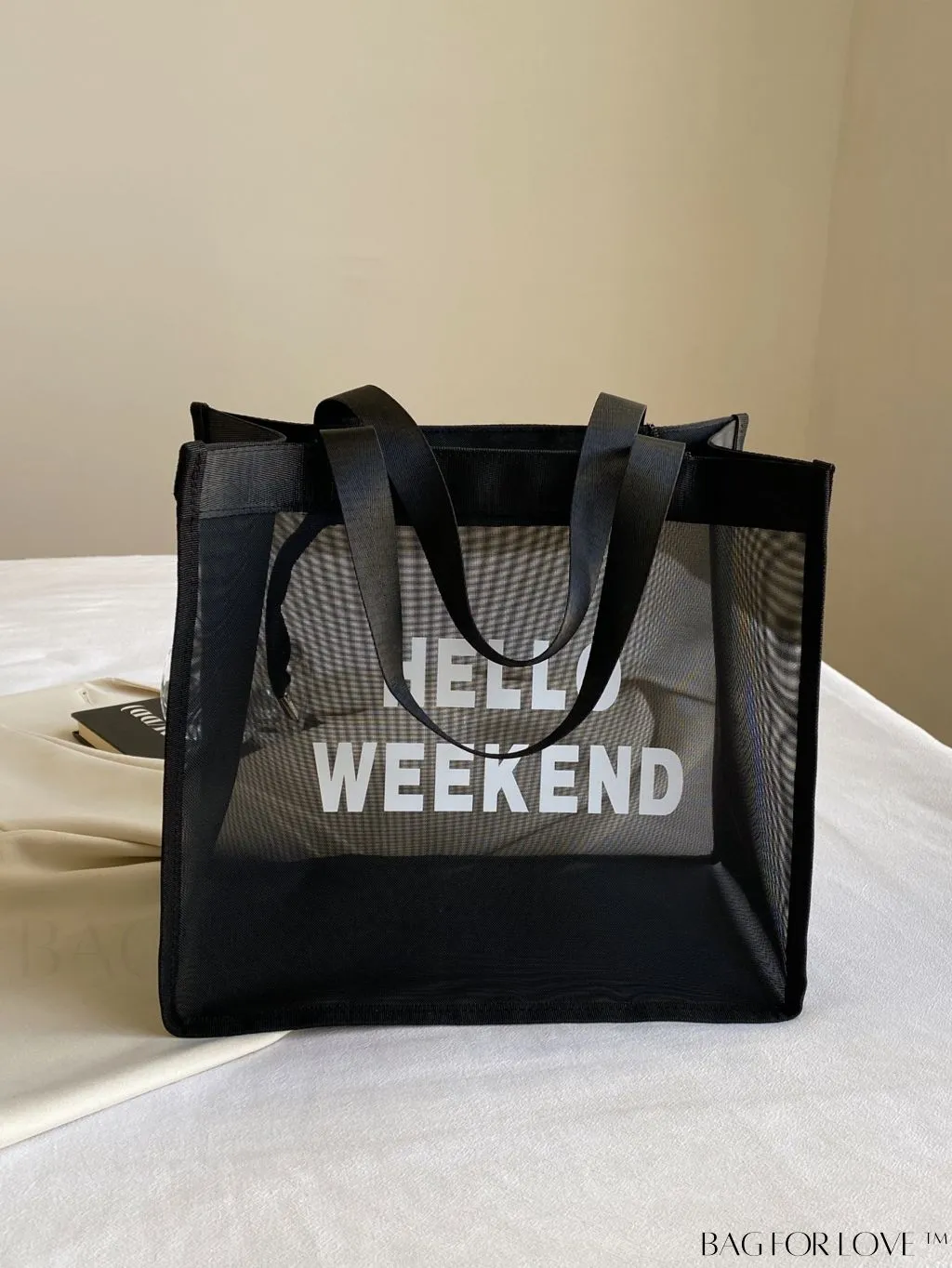 BagForLove - Stylish Mesh Tote with Generous Storage Space