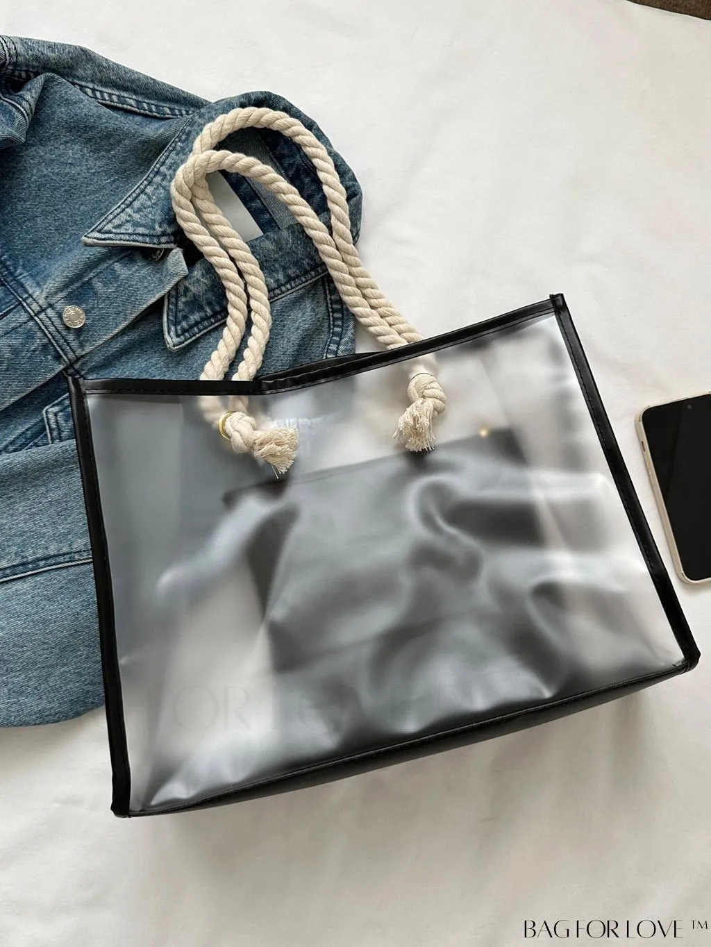 BagForLove - Versatile Shoulder Tote Bag with Inner Pouch - Ideal for Students, Suitable for Various Occasions