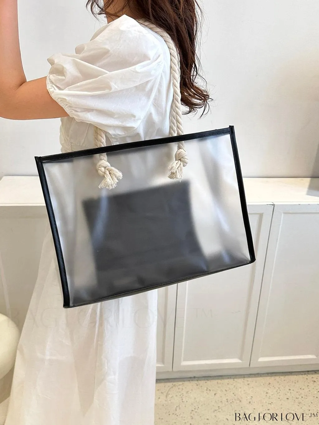 BagForLove - Versatile Shoulder Tote Bag with Inner Pouch - Ideal for Students, Suitable for Various Occasions