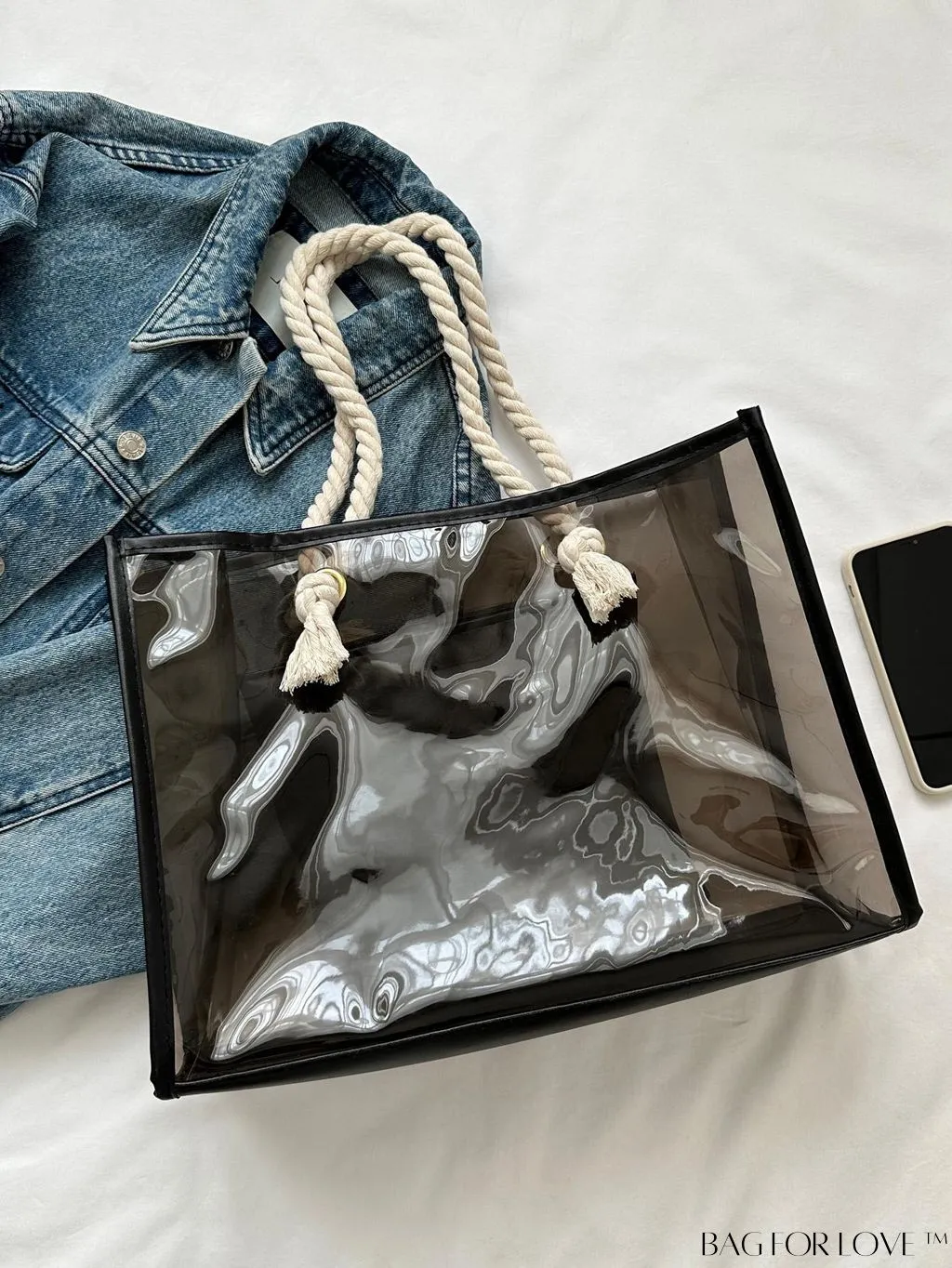 BagForLove - Versatile Shoulder Tote Bag with Inner Pouch - Ideal for Students, Suitable for Various Occasions