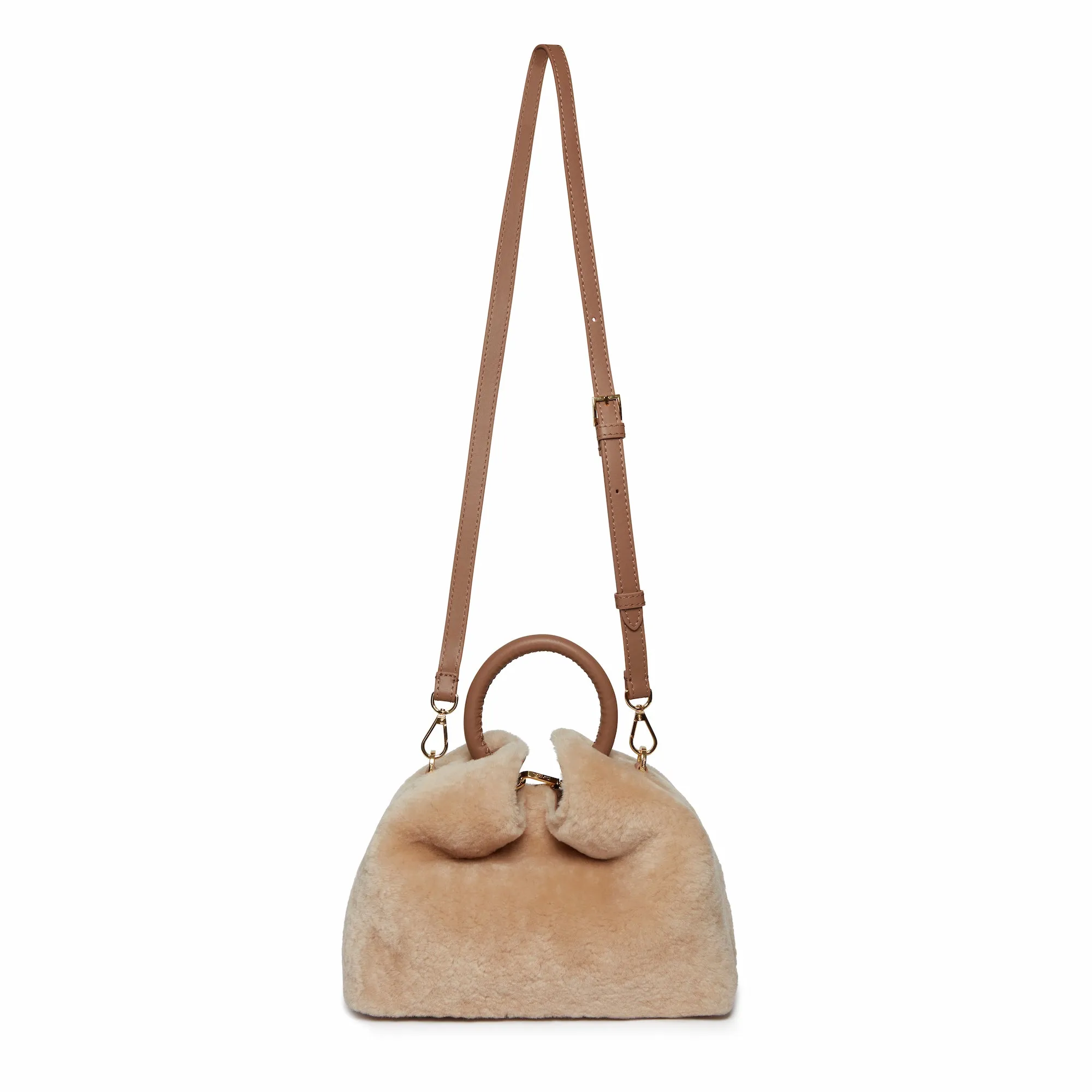 Baozi Shearling Montone Cream/Taupe