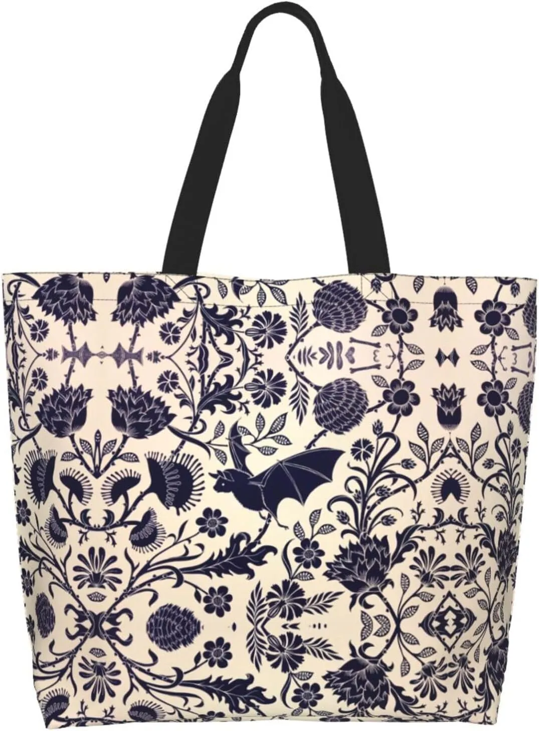 Barn Swallow In Graphite Print Shoulder Bag For Women Shopping Bags Tote Bag Large Storage Handbag Grocery Bags
