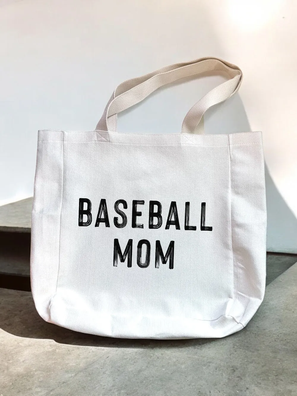 Baseball Mom Tote Bag