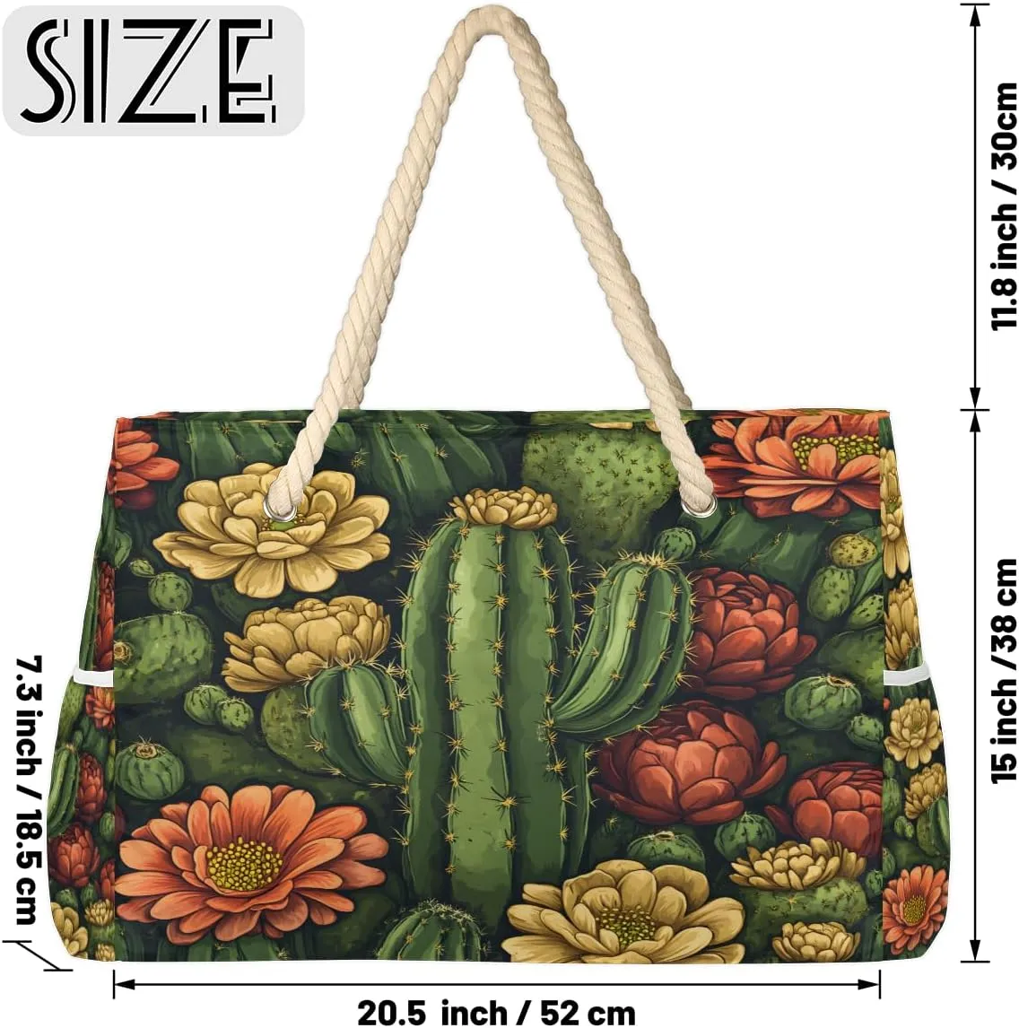 Beach Bags for Women, Large Waterproof Beach Tote Bag for Gym Grocery Travel