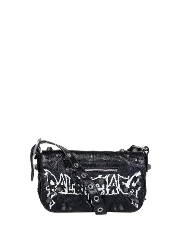 Best-reviewed Balenciaga Black Cross Easy tracking Bag Cagole Le Medium