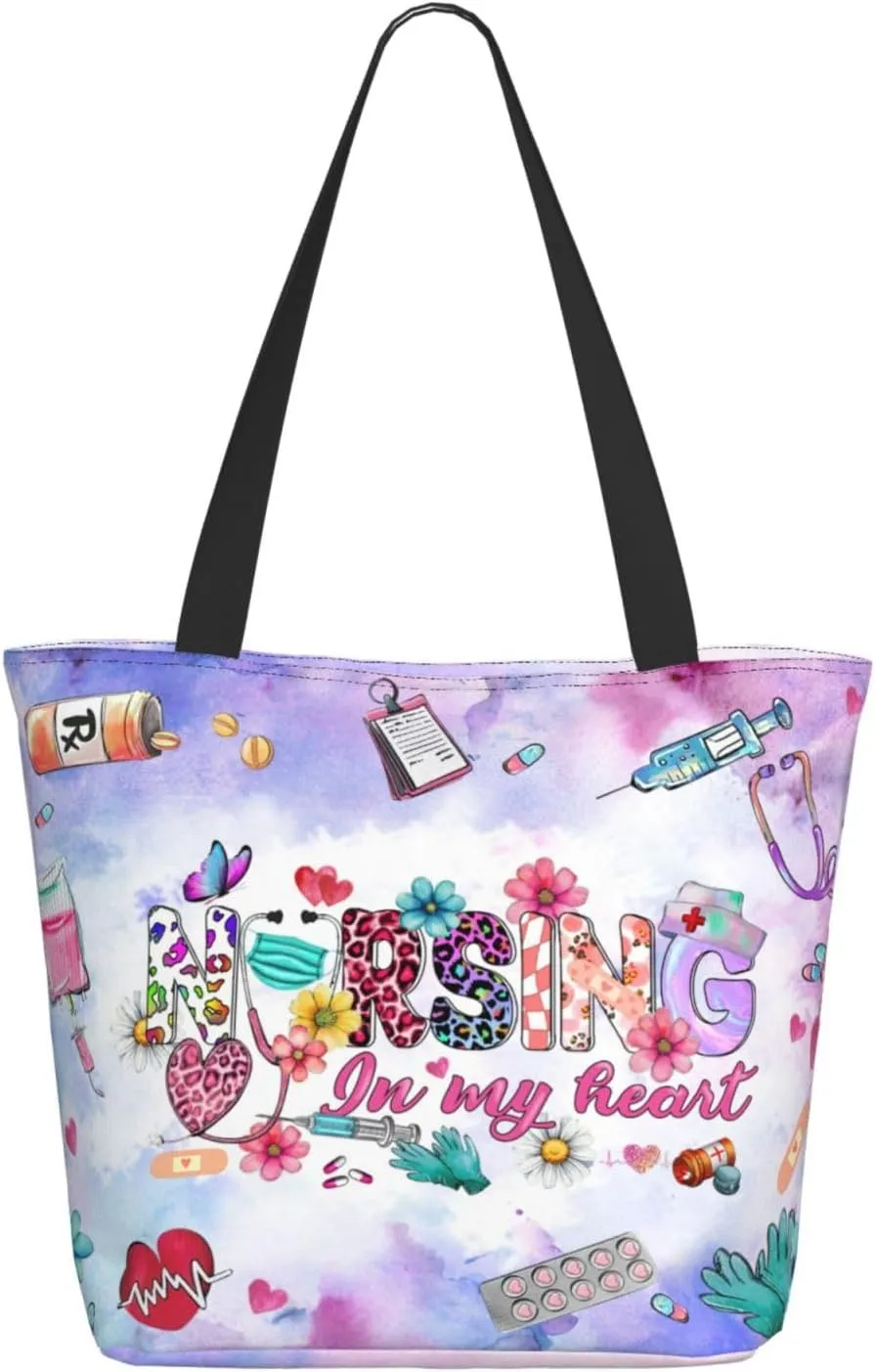 Bible Tote Bags For Women Christian Tote Bag Religious Grocery Bag With Zipper For Mothers Day Church Gifts