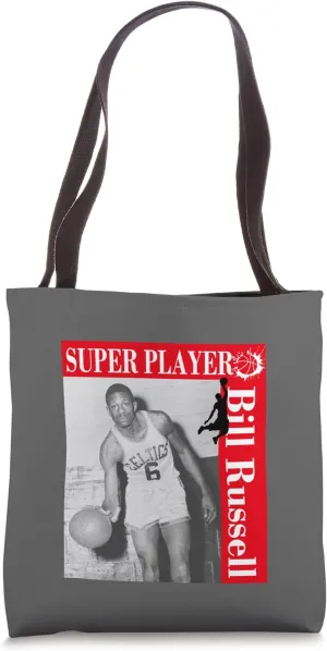 Bill Russell_011_Back Printed Tote Bag