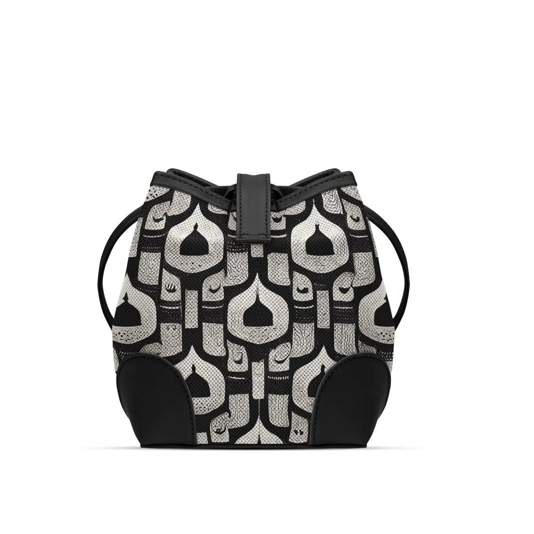 Black Bucket Bags Light