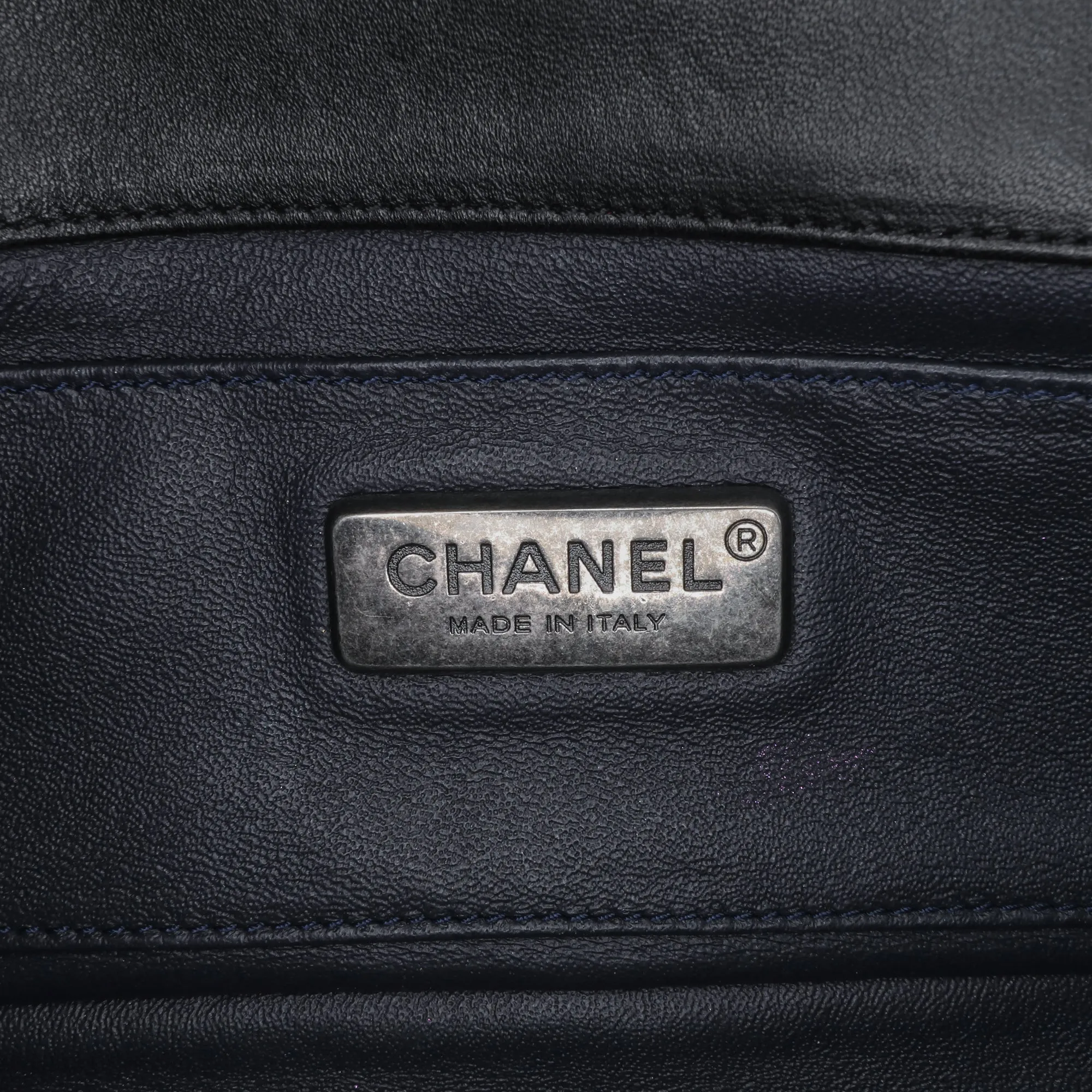 Black Chanel Shearling East West Boy Flap Shoulder Bag