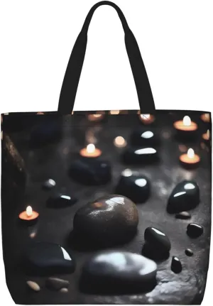 Black Mystery Heart Stone It is a convenient one-shoulder bag, suitable for shopping, traveling, and daily life needs.