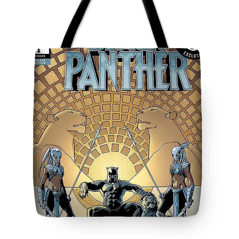 Black Panther Throned Out - Tote Bag